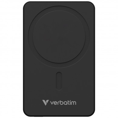 Power Bank Magnetic Wireless Verbatim Charge'n'Go Essentials / 10000 mAh / Black Power Bank Magnetic Wireless Verbatim Charge'n'Go Essentials / 10000 mAh / Black