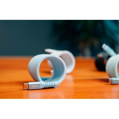 Cablu USB-C to USB-C Verbatim Sync & Charge Magnetic 60W / 1.2 m/  Green