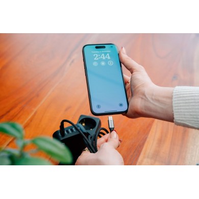 Cablu USB-C to USB-C Verbatim Sync & Charge 60W / 1.2 m/  Black