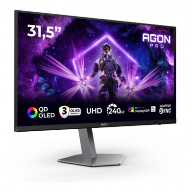 31.6&rdquo; Monitor Gaming AOC AG326UZD2/ QD OLED / 4K / 240Hz
