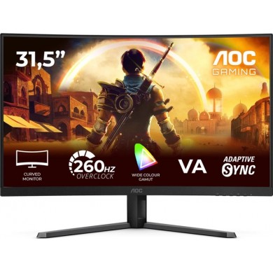 31.5&rdquo; Monitor Gaming AOC C32G42ZE/ Curved / 260Hz