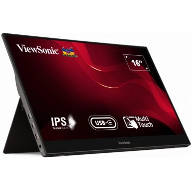 15.6&rdquo; Monitor Touch Portabil VIEWSONIC TD1655 / 6.5ms / Black