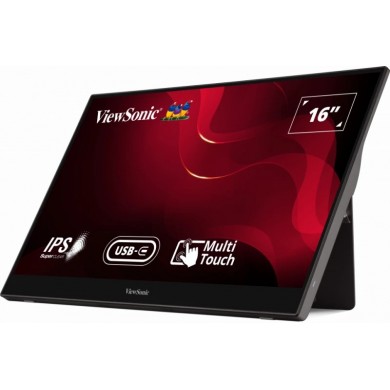 15.6&rdquo; Monitor Touch Portabil VIEWSONIC TD1655 / 6.5ms / Black