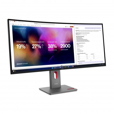 39.7&rdquo; Monitor Lenovo ThinkVision P40WD-40 /UltraWide/ Curved/ 120Hz/ 21:9
