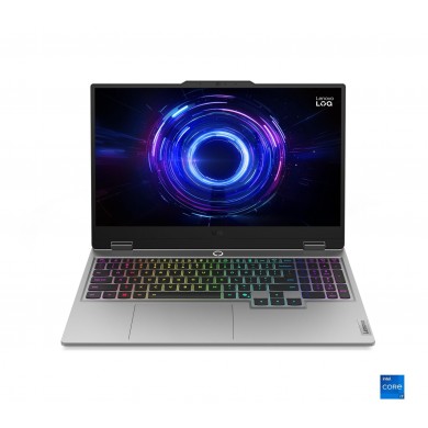 LENOVO LOQ 15IRX10, Luna Grey, AG IPS 15.6&rdquo; FHD 300nits 144Hz (Intel Core i7-13645HX, 14x Core, up to 4.9GHz, 16GB DDR5 (1 slot free), 512GB M.2 2242 NVMe (1 slot free), NVIDIA GeForce RTX 5050 8GB (440 AI TOPS), Wi-Fi 6, RJ-45, 60Wh, 5.0MP Webcam, Backlit, EN/RU, 2.4kg, NoOS), AI Gaming, 83JE0189RK