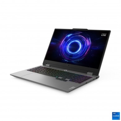 LENOVO LOQ 15IRX10, Luna Grey, AG IPS 15.6&rdquo; FHD 300nits 144Hz (Intel Core i7-13645HX, 14x Core, up to 4.9GHz, 16GB DDR5 (1 slot free), 512GB M.2 2242 NVMe (1 slot free), NVIDIA GeForce RTX 5050 8GB (440 AI TOPS), Wi-Fi 6, RJ-45, 60Wh, 5.0MP Webcam, Backlit, EN/RU, 2.4kg, NoOS), AI Gaming, 83JE0189RK