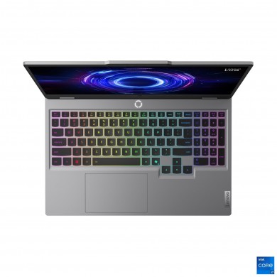 LENOVO LOQ 15IRX10, Luna Grey, AG IPS 15.6&rdquo; FHD 300nits 144Hz (Intel Core i7-13645HX, 14x Core, up to 4.9GHz, 16GB DDR5 (1 slot free), 512GB M.2 2242 NVMe (1 slot free), NVIDIA GeForce RTX 5050 8GB (440 AI TOPS), Wi-Fi 6, RJ-45, 60Wh, 5.0MP Webcam, Backlit, EN/RU, 2.4kg, NoOS), AI Gaming, 83JE0189RK