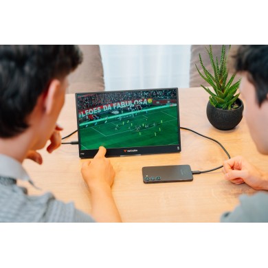 14.0&rdquo; Monitor Touch Portabil VERBATIM Light 14&rdquo;  / 6ms / Black