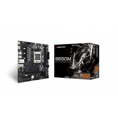 Placa de baza BIOSTAR B650MS2-E/ AM5 / B650 / DDR5 / mATX