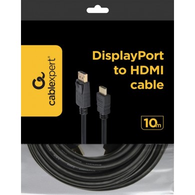 Cablu 4K DP-HDMI  Cablexpert CC-DP-HDMI-10M, 10m