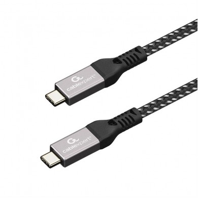Gembird Premium USB4 Type-C charging and data cable, 40 Gbps, 240 W, 1.5 m Gembird Premium USB4 Type-C charging and data cable, 40 Gbps, 240 W, 1.5 m
