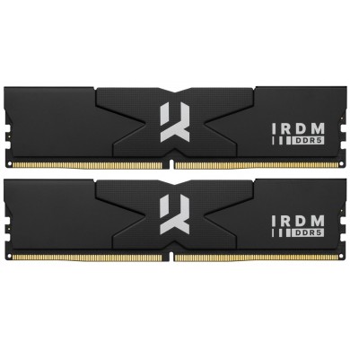 Memorie operativa GOODRAM IRDM DDR5 DEEP BLACK, 32GB (Kit of 2*16GB) Memorie operativa GOODRAM IRDM DDR5 DEEP BLACK, 32GB (Kit of 2*16GB)