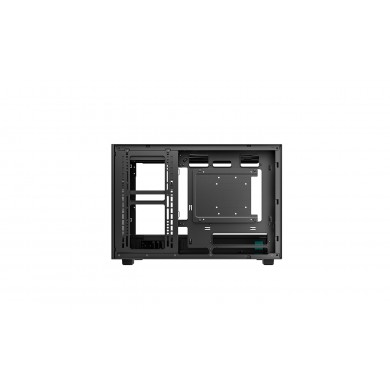 Carcasa DEEPCOOL CH260 WOOD / w/oPSU / Side-Window / mATX