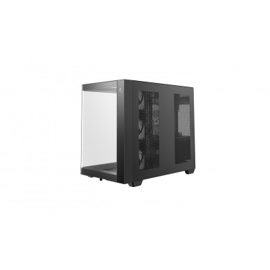 Carcasa DEEPCOOL CG530U 4F / w/oPSU / Side panel / 4x A-RGB 120mm / ATX