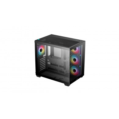 CarcasaDEEPCOOL CG530 4F / w/oPSU / Side panel / 4x A-RGB 120mm / ATX
