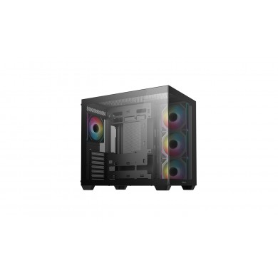 CarcasaDEEPCOOL CG530 4F / w/oPSU / Side panel / 4x A-RGB 120mm / ATX