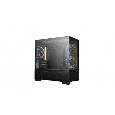 Carcasa DEEPCOOL CG380 3F/ w/oPSU / Side panel / 3x 120mm / ATX