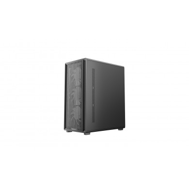Carcasa DEEPCOOL CC550 4F / w/oPSU / Side panel / 4x120mm / ATX / Black