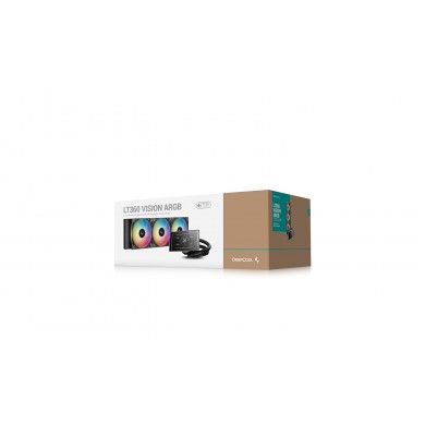 Sistem de racire lichid DEEPCOOL LT360 VISION ARGB/ Universal/ 300W/ <33.66dBA/ 75.33 CFM