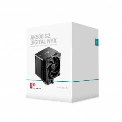 Sisteme de racire cu aer DEEPCOOL AK500 G2 DIGITAL NYX/ Universal / 240W /2200 rpm/ <31.5 dB(A)/ 63.4 CFM