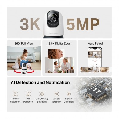 Camera de securitate IP de interior Mercusys MC230, White