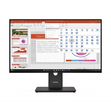 23.8” Monitor Lenovo ThinkVision T24-40/ 120Hz / Black 23.8” Monitor Lenovo ThinkVision T24-40/ 120Hz / Black