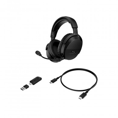 Casti Gaming Wireless HyperX Cloud Stinger 3, black, [BS1T8AA]