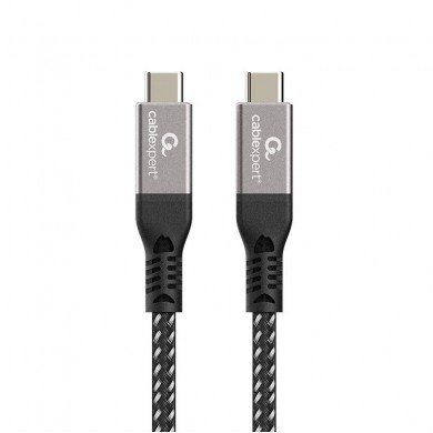 Gembird Premium USB4 Type-C charging and data cable, 40 Gbps, 240 W, 1.5 m Gembird Premium USB4 Type-C charging and data cable, 40 Gbps, 240 W, 1.5 m