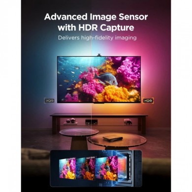 GOVEE RGBIC Envisual TV Backlight T3 Pro with Three Cameras (75”-85”) GOVEE RGBIC Envisual TV Backlight T3 Pro with Three Cameras (75”-85”)