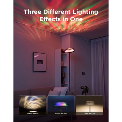 Lampa de podea Uplighter GOVEE RGBIC Ripple