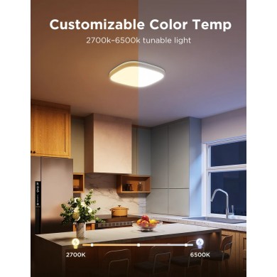 Lampa de tavan inteligenta GOVEE Square 12” RGBWW + RGBIC Lampa de tavan inteligenta GOVEE Square 12” RGBWW + RGBIC