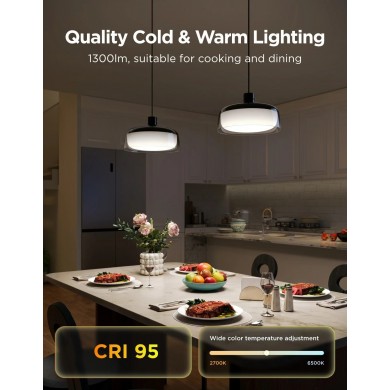 Lampa inteligenta de tavan GOVEE Pendant Light Round 15” Lampa inteligenta de tavan GOVEE Pendant Light Round 15”