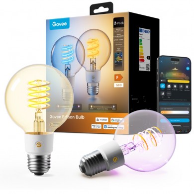 Bec inteligent Edison GOVEE G80 (2 Pack) E27 Bec inteligent Edison GOVEE G80 (2 Pack) E27
