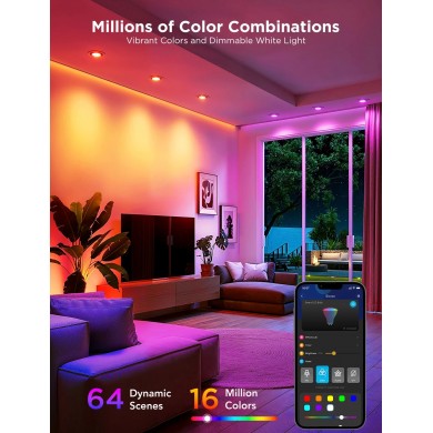 Becuri Smart GOVEE RGBWW (2 Pack) GU10