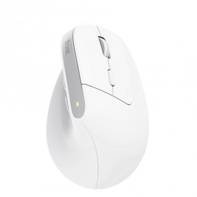 Mouse ergonomic wireless Trust Bayo+ / 2.4GHz/ Bluetooth/ White