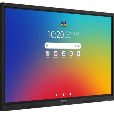 65&rdquo; Smart interactive display ViewSonicIFP6535-1-3C/ + Wi-Fi Bundle/ 4K/ 8GB RAM/ 128GB