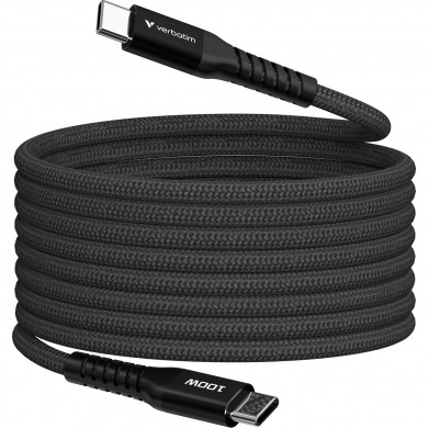 Cablu Magnetic USB-C to USB-C Verbatim Sync & Charge Magnetic 100W / 2 m
