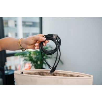 Cablu USB-C to Dual USB-C Verbatim Sync & Charge 100W / 1.5 m