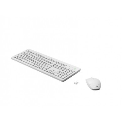 Tastatura si Mouse Wireless HP 230, White