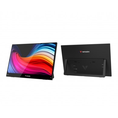 15.6” Monitor portabil cu ecran tactil VERBATIM Light 15.6” / 4ms / Black 15.6” Monitor portabil cu ecran tactil VERBATIM Light 15.6” / 4ms / Black