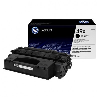 HP 49X (Q5949X) Black Cartridge for HP LaserJet 1160, 3392, 3390, 1320, 6000 p.