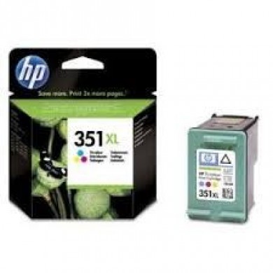 HP 351XL (CB338EE) Tri-color Ink Cartridge Vivera Ink for HP DeskJet D4263, HP Photosmart C4343, HP OfficeJet J5783, HP DeskJet D4363, HP OfficeJet J6413, HP Photosmart D5363, HP Photosmart C5283, HP Photosmart C4283, HP Photosmart C4473, HP Photosmart C4583, HP Photosmart C4273, 580 p.