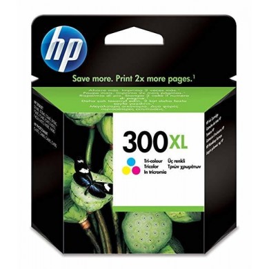 HP 300XL (CC644EE) High Yield Ink color Cartridge,  for HP DeskJet D 1600 Series, 440 p.