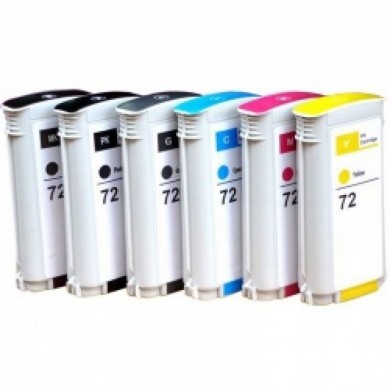 HP 72 (C9371A) cyan ink cartridge viveraink 130ml  for HP DesignJet T1100, HP DesignJet T1120, HP DesignJeT610