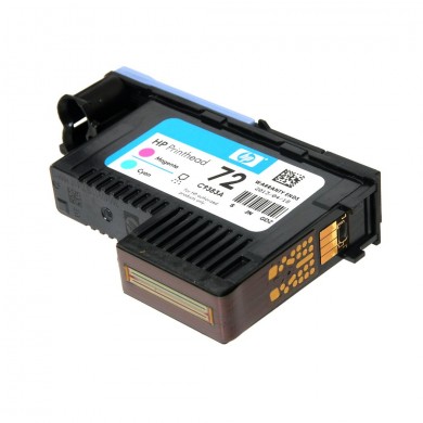 HP 72 (C9383A) magenta and cyan printhead  for HP DesignJet T1100, HP DesignJet T1120, HP DesignJeT610