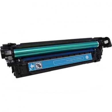 HP 504A (CE251A) Cyan Cartridge for HP LaserJet CP3525, CP3525n, CP3525dn, CP3525x, CM3530, CM3530fs, 7000 p.