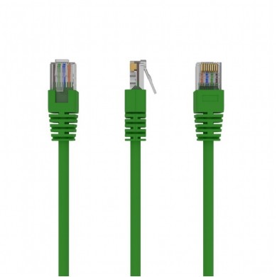 UTP Cat.5e Patch cord, 3m, Green