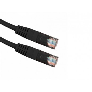 UTP Cat.5e Patch cord, 5m, black