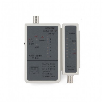 Gembird NCT-1 Cable tester for RJ-45 and RG-58 cables