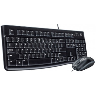 Logitech Desktop MK120 USB, Keyboard + Mouse, Retail